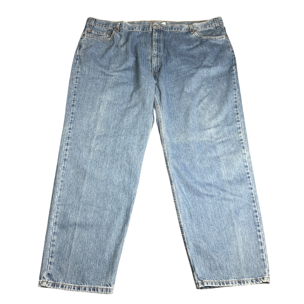 Vintage Levis 550 Relaxed Fit Mens Jeans W54 L32 Blue Denim 2002